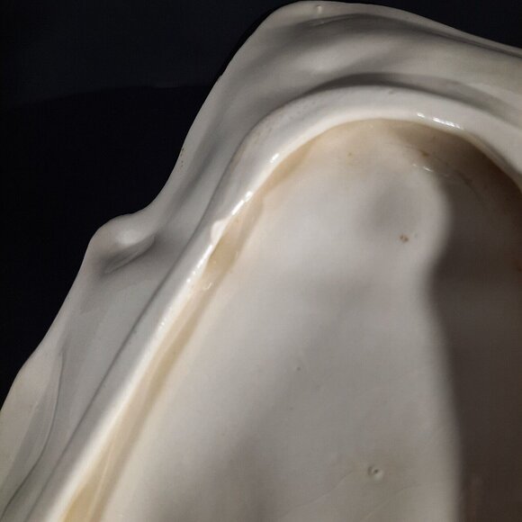 Ceramic Snowman Shaped Decorative Dish With Festive Hat & Scarf - Picture 7 of 7